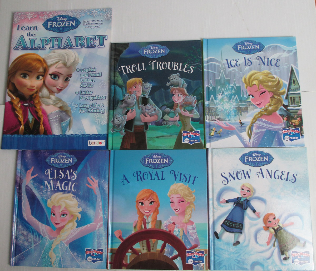 Frozen lot of 7 books Me Reader Storybook Collection etc | eBay