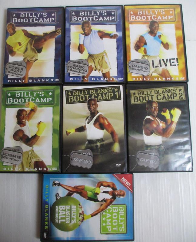 Billy�s Boot Camp 7 dvds Billy Banks Tae Bo Basic Training